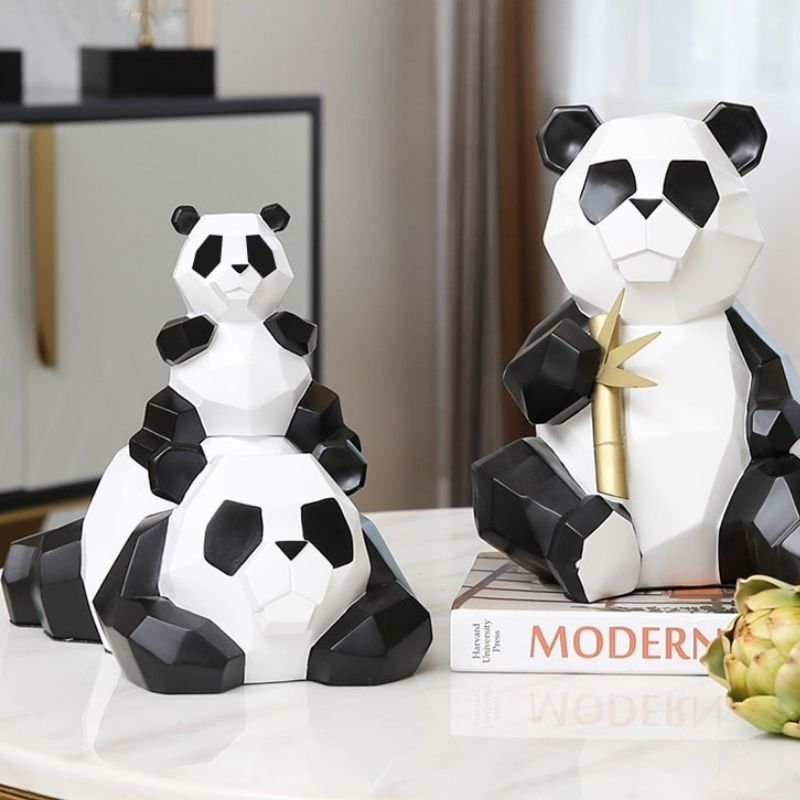 Statue Panda Origami