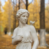 Statue femme romaine pour jardin — style grec élégant