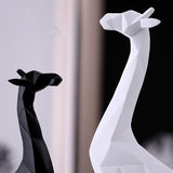 Statue Origami Girafe