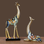 statue girafe