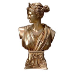 Buste Statue Grecque Femme.