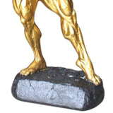 statue d'homme à la musculation