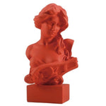 Statue Grecque Déesse Rouge