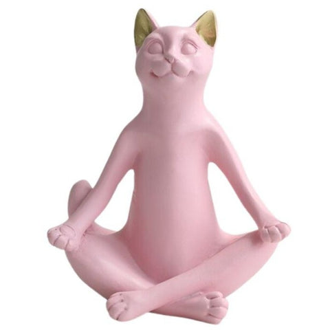 Statue De Chat Yoga