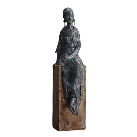 Statue Femme Africaine 