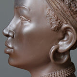 Statue tête de femme