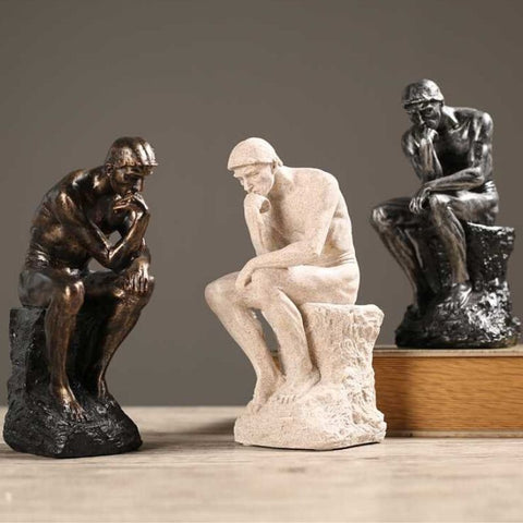 Trio sculptures grecques.