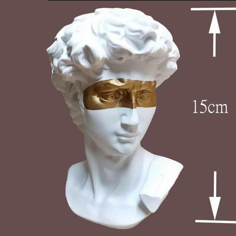 Taille tête statue grecque