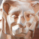 Statue de lion cuivre