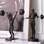 statue homme musculation