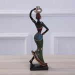 Statue femme africaine pas cher
