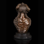 statue femme en bronze