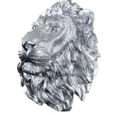 statue murale en forme de lion
