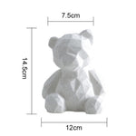 Petite statue ours en peluche