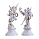 Duo statues grecques