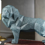 Statue Lion Gardien de la Maison