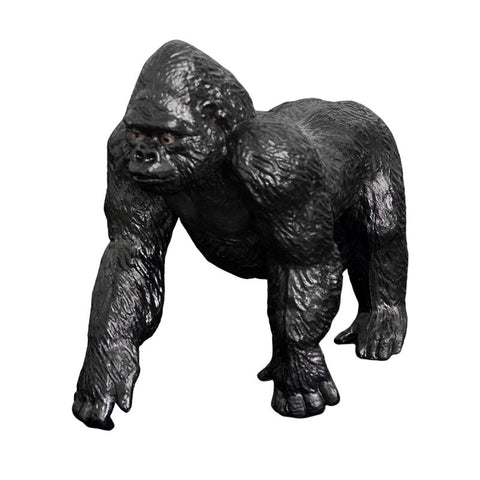 Statue Gorille Noir