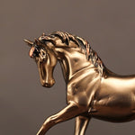 zoom statue cheval bronze