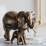 sculpture éléphant enfant