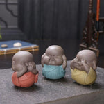 Trio statues jizo
