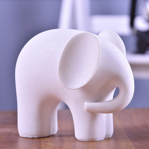 statue éléphant blanc