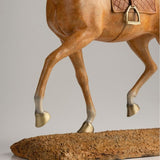Jambes statue cheval