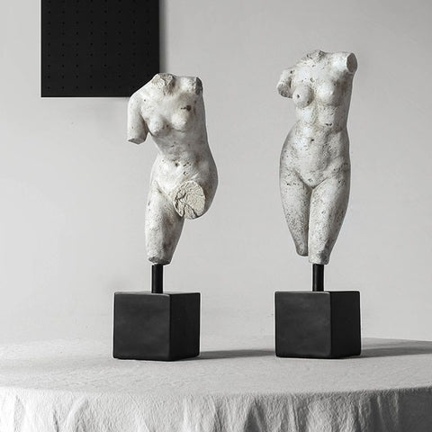 Duo statues grecque.