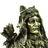 statue chef amérindien