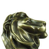 sculpture tête de lion