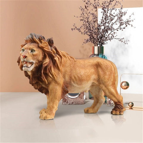 décoration en forme de lion