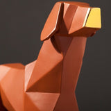 tête chien origami