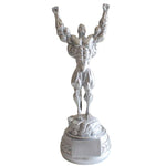 statue de musculation argent