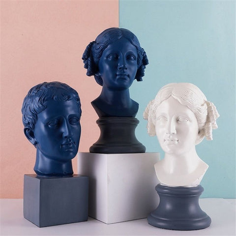 Statues visages