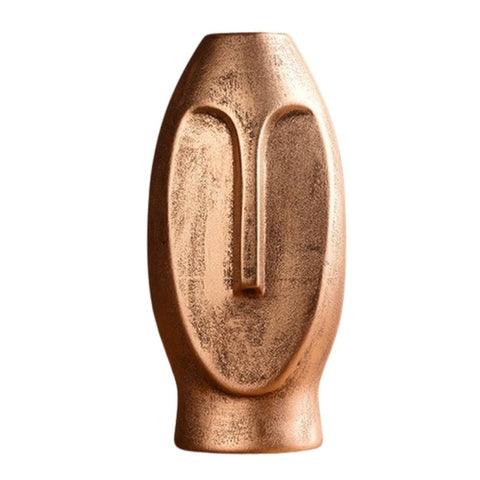 Statue Moaï Vase Bronze