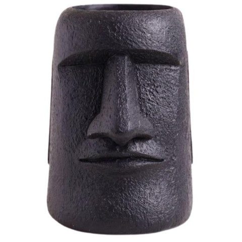 voici un magnifique porte lunette Moai pour homme en chêne et frêne