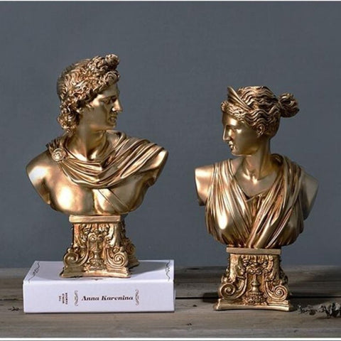 Duo statues Grecques .
