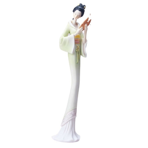 Statue Japonaise Geisha Résine