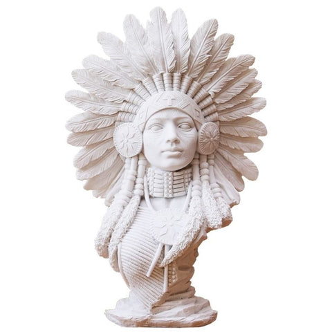 statue femme indienne