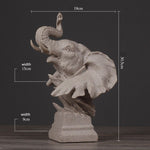 dimensions statue éléphant