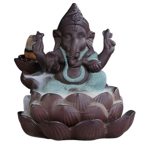 Statue Ganesh  Inde Vert