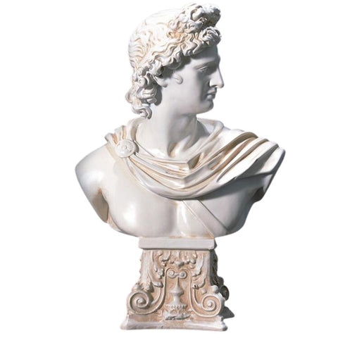 Buste Statue Grecque Blanc
