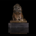 statue de lion bronze