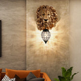lampe en forme de lion