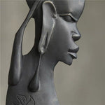tête statue africaine