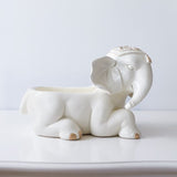 décoration éléphant blanc