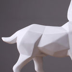 Corps origami cheval blanc