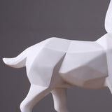 Corps origami cheval blanc