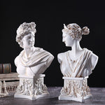 Duo statues grecques.
