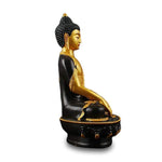 Statue Bouddha Assis Noir