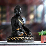 Statue Bouddha Noir